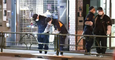 Xịt hơi cay cướp va ly tiền giữa trung tâm Tokyo