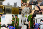 Cần Thơ: cặp vợ chồng giám đốc sản xuất nước hoa giả Dior Chanel, nghìn chai bị thu giữ