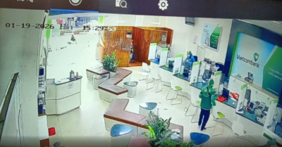 Giả tài xế công nghệ, 2 nghi phạm cướp ngân hàng Vietcombank tại Gia Lai