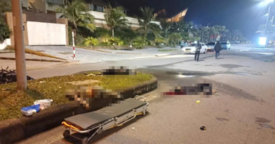 Phát hiện 3 người tử vong trên đường Võ Nguyên Giáp ở Quảng Trị, công an vào cuộc điều tra