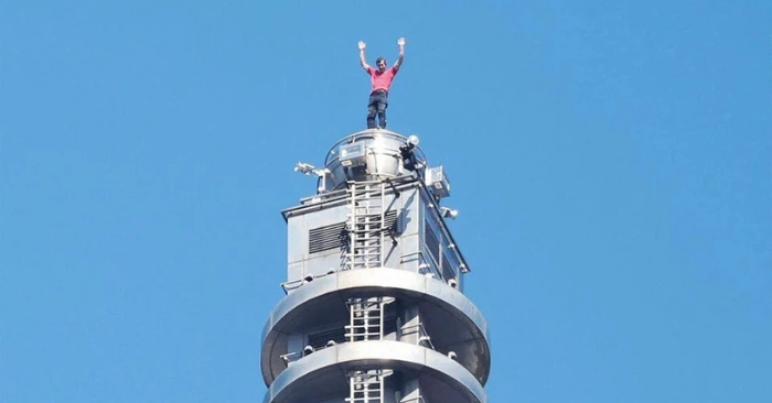 Người đàn ông Mỹ tay không chinh phục tòa nhà 101 tầng cao nhất Đài Loan