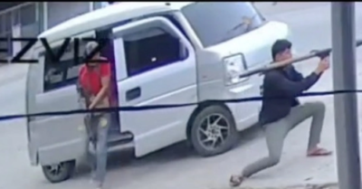 Khoảnh khắc thị trưởng Philippines thoát chết trong gang tấc khi bị mưu sát