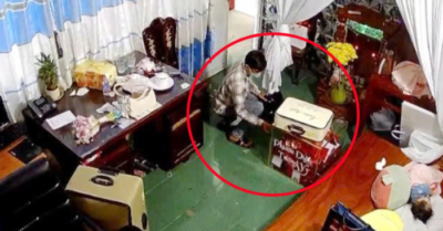 Bắt kẻ trộm tiền mừng cưới ở Tây Ninh