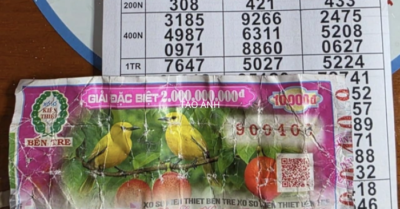Hy hữu: Tờ vé số bị vứt thùng rác bất ngờ trúng giải xổ số miền Nam phút cuối