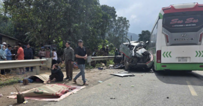 Quảng Trị: Tai nạn giao thông nghiêm trọng trên Quốc lộ 9, 5 người thương vong