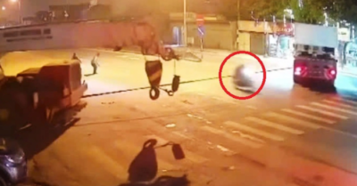 Vướng dây cáp nối hai xe cẩu trên quốc lộ 1A, nam thanh niên tử vong tại chỗ