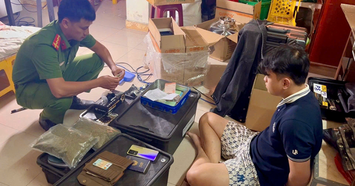Thuê hai căn nhà giữa Đà Nẵng để trồng cần sa, nam thanh niên sa lưới công an