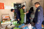 Thu giữ hơn 1,1 tấn thực phẩm bẩn trước Tết. Nhiều kho lạnh tại Thanh Hóa bị xử phạt