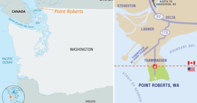 Point Roberts: Thị trấn Mỹ nằm giữa lòng Canada đối mặt sóng gió