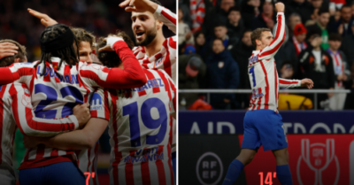 Atletico Madrid giành lợi thế áp đảo trước Barcelona tại bán kết Cúp Nhà vua