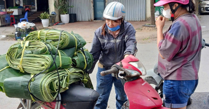 Giá lá chuối – Giá lá chuối tăng mạnh dịp cận Tết