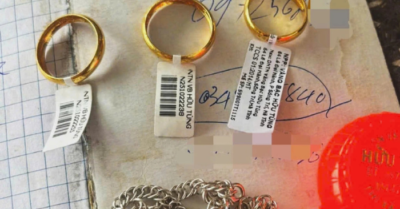 Túi chứa vàng rơi – Người dân Hà Tĩnh nhặt được tài sản lớn trình báo công an