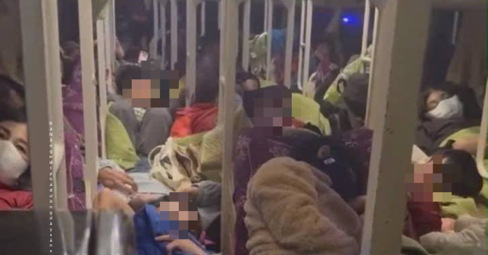 xe khách chở quá số người Đà Nẵng