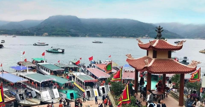 an toàn giao thông đường thủy lễ hội Đền Thác Bờ 2026