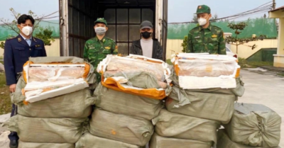 630kg nầm lợn bốc mùi được phát hiện ở Quảng Ninh