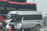 Hai xe khách va chạm, một người tử vong
