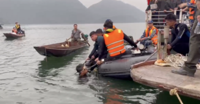 Tìm thấy 6 nạn nhân vụ lật tàu trên hồ Thác Bà