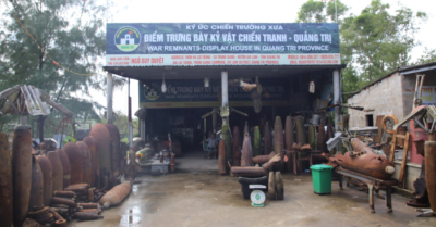Người đàn ông sưu tập hơn 2.000 kỷ vật chiến tranh ở Quảng Trị