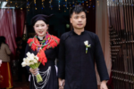 Cô dâu Cao Bằng xinh như hoa hậu, diện áo người Tày ngày cưới gây sốt