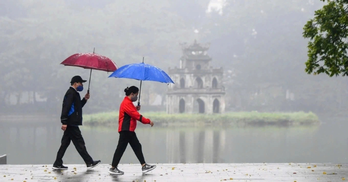 Thời tiết nồm ẩm tại miền Bắc