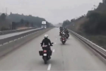 Hành trình vi phạm của đoàn mô tô phân khối lớn do người nước ngoài điều khiển