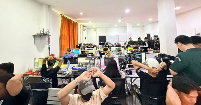 Chiến dịch đột kích cơ sở lừa đảo