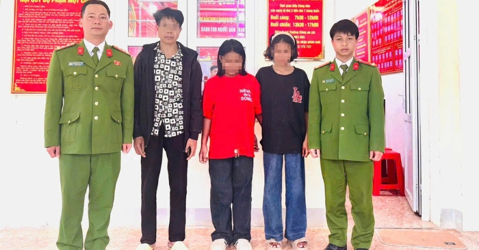 Hai bé gái trốn nhà ra nước ngoài làm việc: Tìm thấy sau 4 tiếng