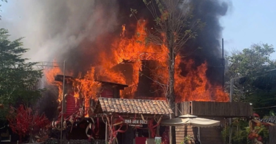 Hỏa hoạn thiêu rụi tổ hợp cà phê và nhà hàng tại Phường Hiệp Bình (TP.Thủ Đức cũ)