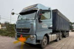 Xe đầu kéo bị phạt 167 triệu đồng vì tự ý thay đổi kết cấu