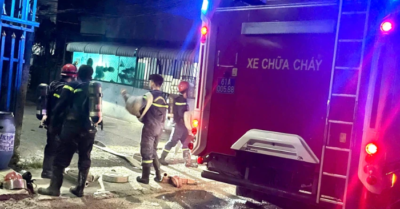 Cháy nhà tối mùng 4 tết, cứu nạn nhân bị liệt tại lái thiêu