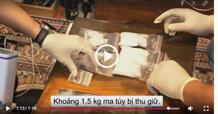 Thủ đoạn bán ma túy qua khe cửa tại Quảng Ngãi bị lật tẩy