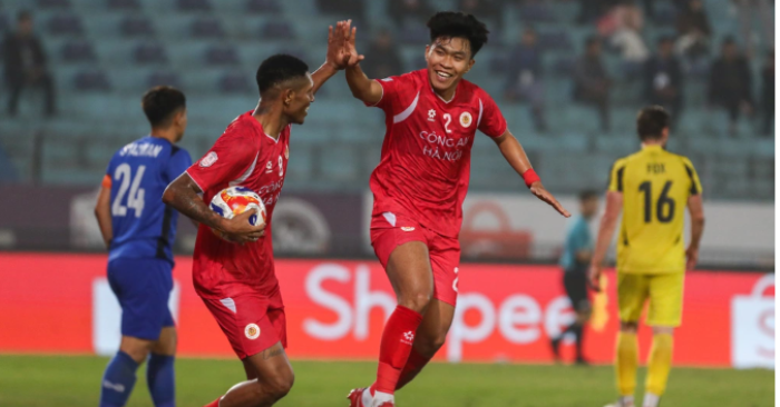 CLB Công an Hà Nội chia tay giải Đông Nam Á bằng chiến thắng 6-1 trước đại diện Singapore