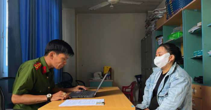 Công an làm việc với giáo viên cơ sở Happy Home về hành vi ngược đãi trẻ tại Phú Quốc