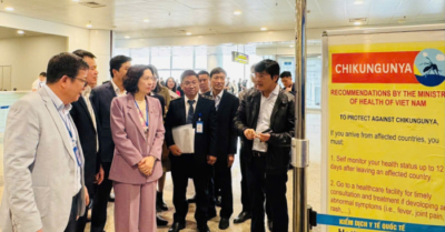 Ngành y tế Hà Nội giám sát chặt chẽ dịch bệnh tại sân bay Nội Bài dịp Tết