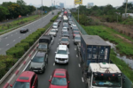 Cao tốc TP HCM đi Miền Trung ùn tắc ngày dân về quê