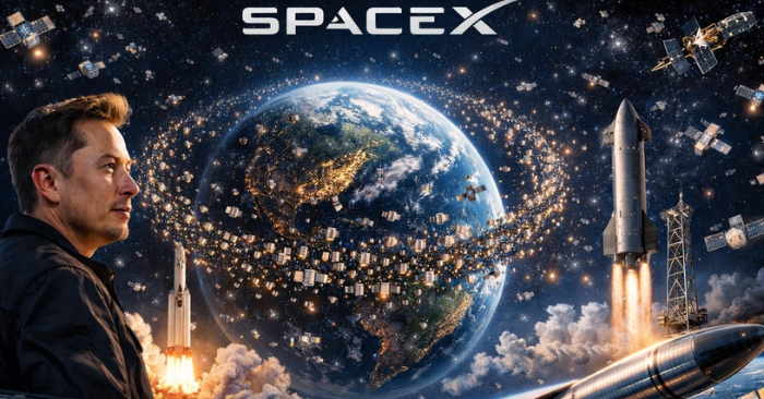 SpaceX đề xuất phóng một triệu vệ tinh tạo mạng lưới dữ liệu trí tuệ nhân tạo