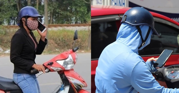 Sử dụng điện thoại khi dừng đèn đỏ và những rủi ro pháp lý cần biết