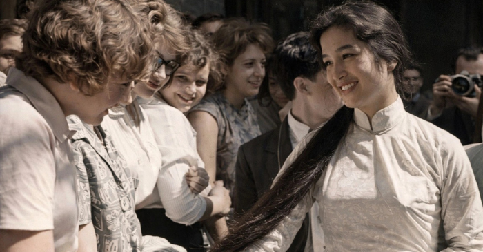 Hình ảnh hiếm của NSND Trà Giang tại Nga năm 1963