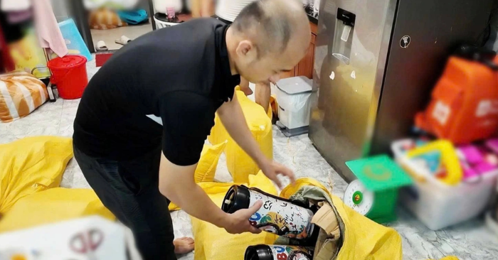 Đà nẵng phát hiện hai vụ tàng trữ hơn 800 bình khí cười