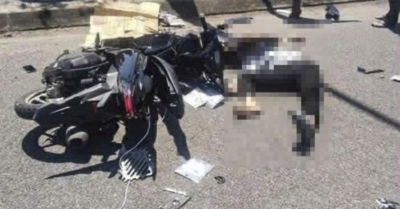 Tai nạn tông trụ đèn khiến hai thanh niên tử vong tại Quảng Ngãi