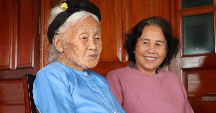 cụ bà 108 tuổi tại Nghệ An