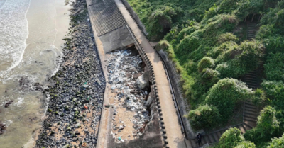 Quảng Trị: Sạt lở bờ kè đe dọa Di tích quốc gia đặc biệt địa đạo Vịnh Mốc