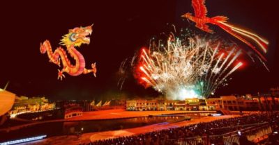 Trình diễn drone rồng phượng tại Lễ hội ánh sáng và di sản 2026 ở Hội An