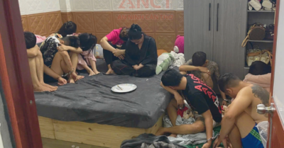 Sử dụng ma túy tập thể trong phòng ngủ tại Cần Thơ