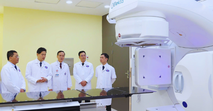 Máy xạ trị Bệnh viện K: Rút ngắn thời gian điều trị ung thư