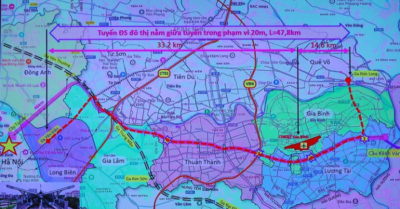 Sân bay Gia Bình – Xây gấp đường 120m nối với Hà Nội