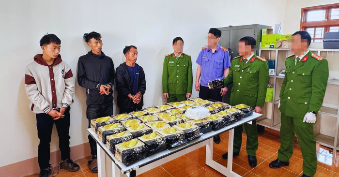 Ma túy qua biên giới: Nhóm người bị bắt tại Sơn La