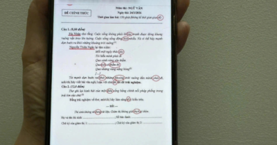 Bác thông tin đề thi học sinh giỏi sai chính tả lan truyền