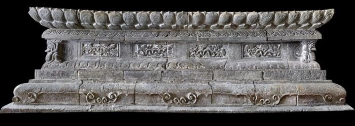 Bàn thờ đá chùa Hương Trai và dấu ấn mỹ thuật thời Trần