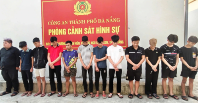 Đà Nẵng bắt giữ nhóm thanh niên mang hung khí gây hoang mang đường phố